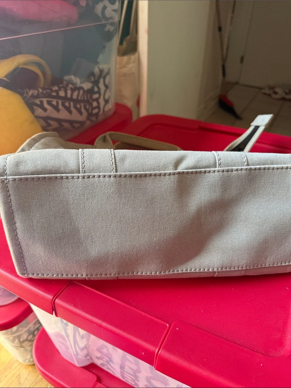 Marc Jacobs  Gray Canvas Tote used